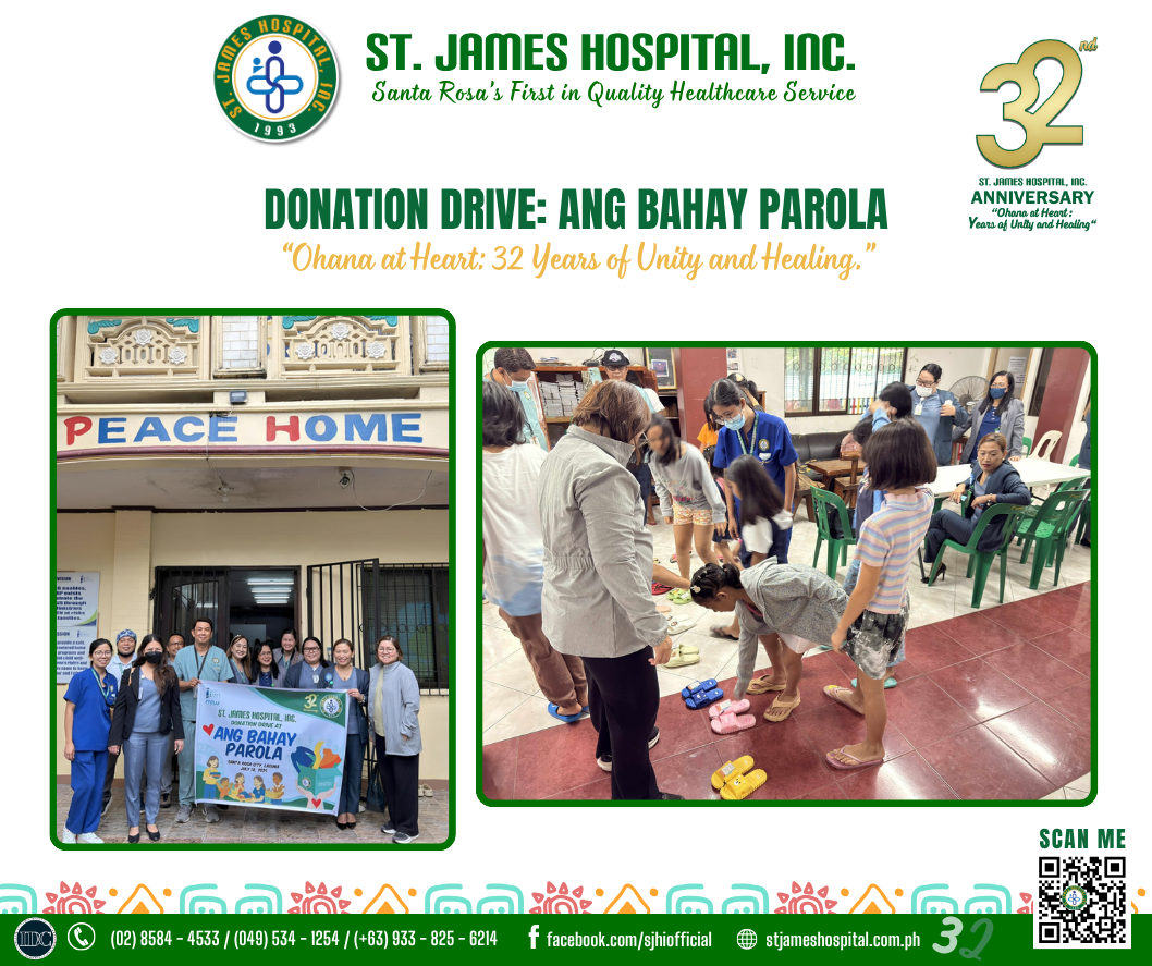 Event poster: DONATION DRIVE: ANG BAHAY PAROLA